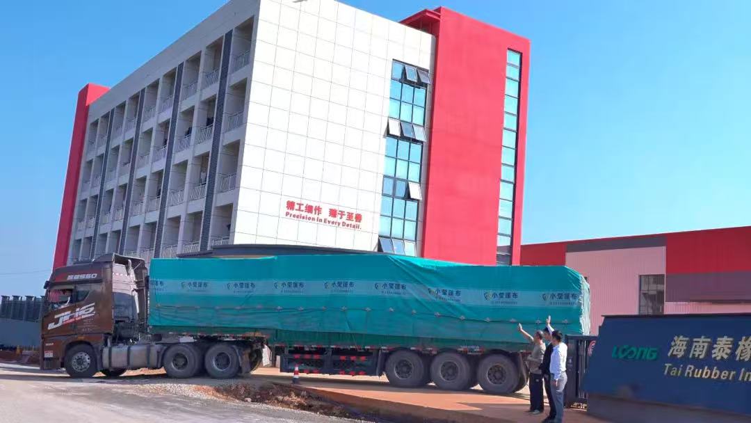 O porto de livre comércio vê Hainan / Hainan porto de livre comércio primeiro lote de despacho aduaneiro "tarifa zero" fio de látex saída suave