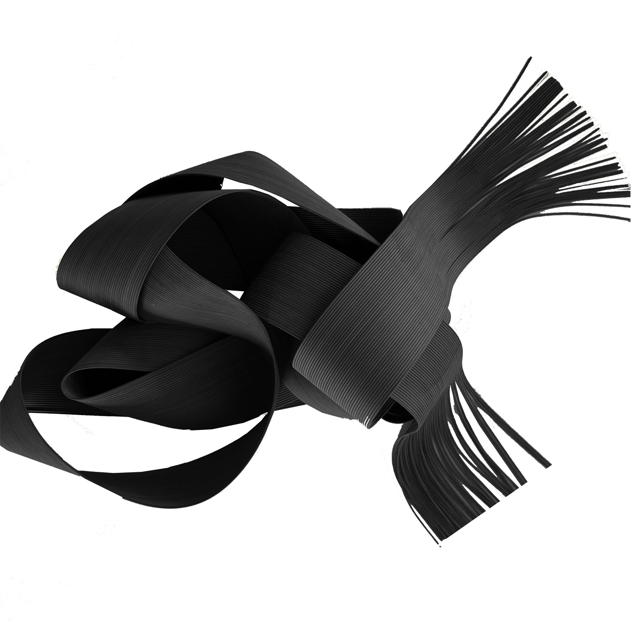 Fio de Látex Preto